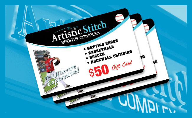 Artistic Stitch Gift Cards