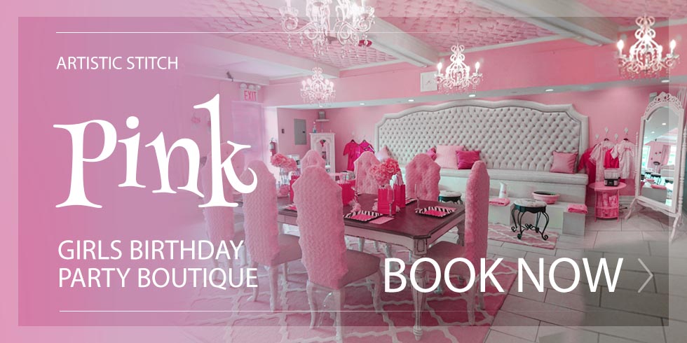 Banner with link to Birthday Party Place for Girls in Queens, NY